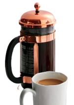 Cafetera  cobre - Imagen 3