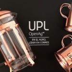 Cafetera francesa cobre  empresa UPL